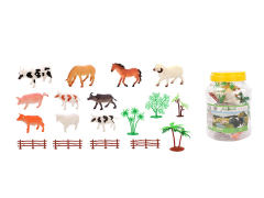 4-6inch Farm Animal Set(10in1)