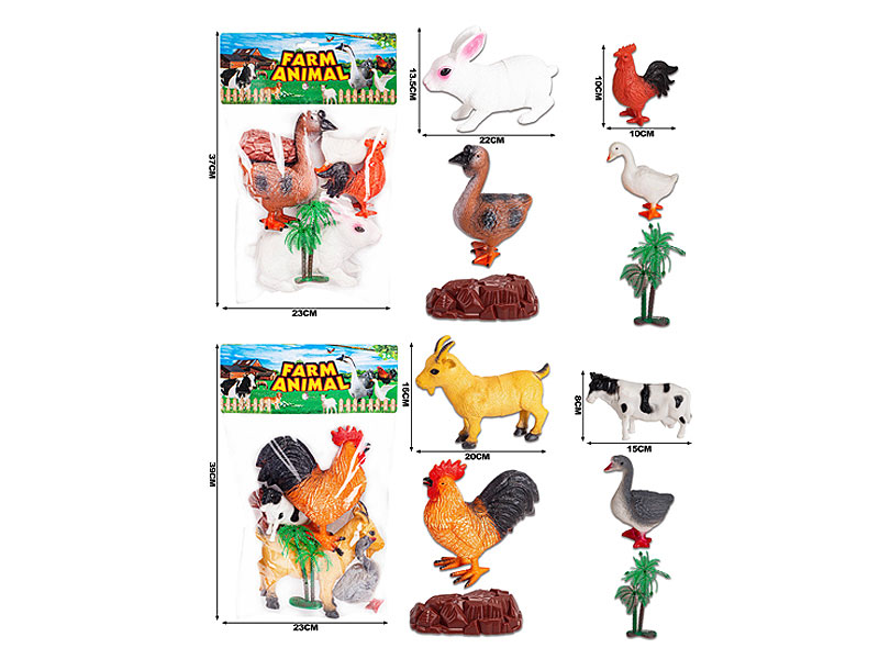 Poultry Animals Set(2S) toys