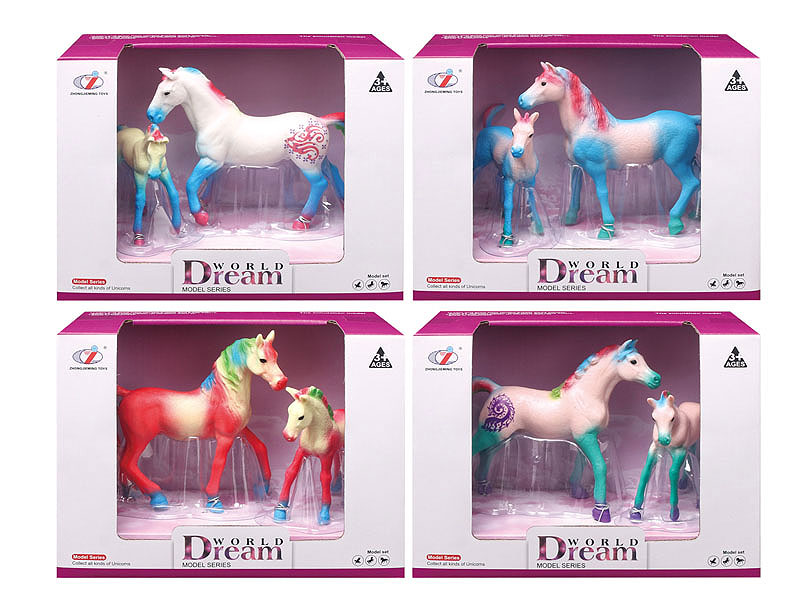 Horse Set(4S) toys