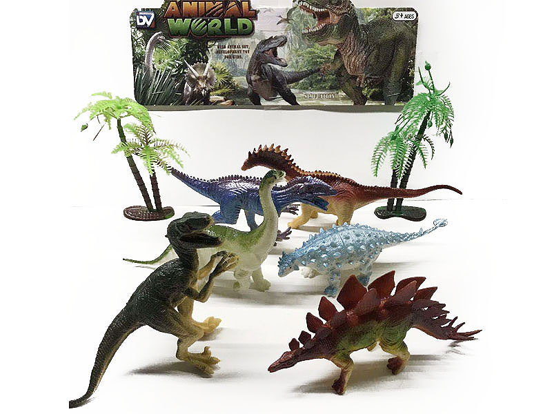 6-6.5inch Dinosaur Set(6in1) toys