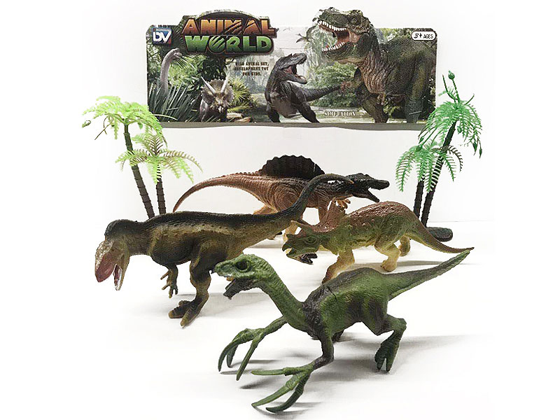 6-6.5inch Dinosaur Set(4in1) toys