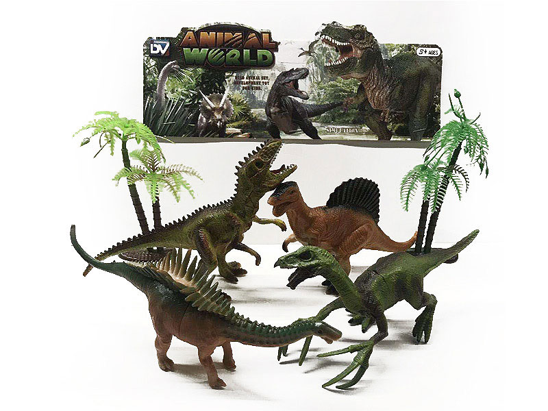 6-6.5inch Dinosaur Set(4in1) toys
