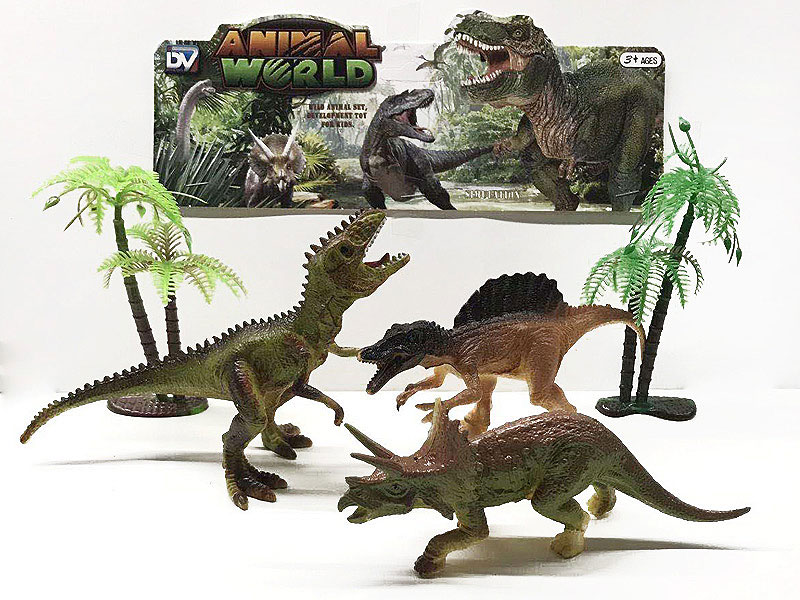 6-6.5inch Dinosaur Set(3in1) toys