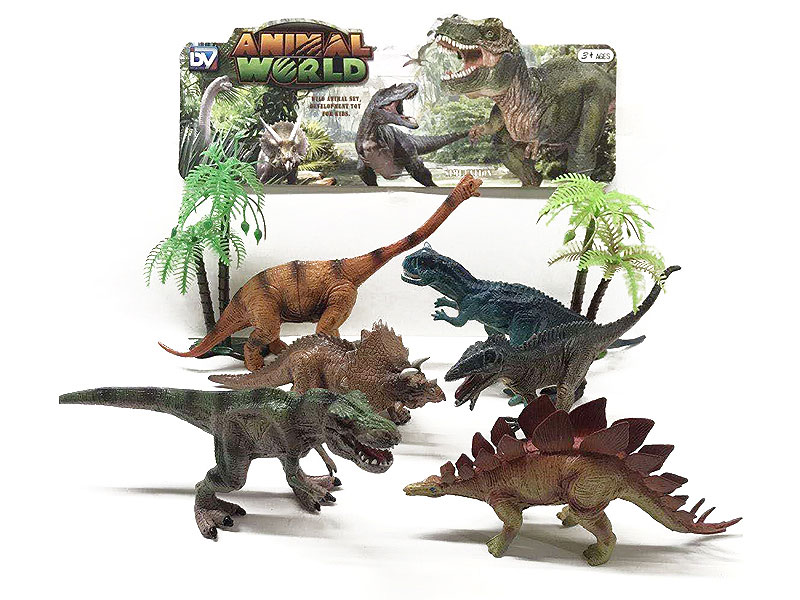 6-6.5inch Dinosaur Set(6in1) toys