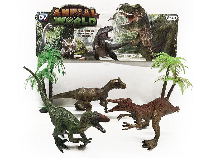 6-6.5inch Dinosaur Set(3in1) toys