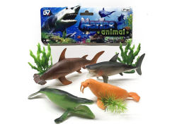 5-6inch Ocean Animal Set(4in1) toys