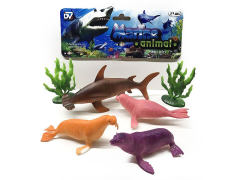 4.5-5.5inch Ocean Animal Set(4in1) toys