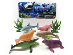 4.5-5.5inch Ocean Animal Set(6in1) toys