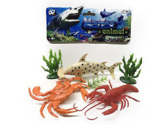 5-6inch Ocean Animal Set(3in1) toys