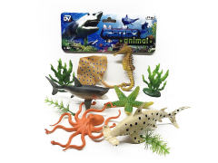 4.5-5.5inch Ocean Animal Set(6in1) toys