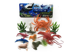 3.5-5.5inch Ocean Animal Set(9in1) toys