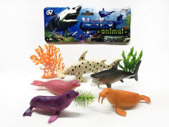 5-5.5inch Ocean Animal Set(5in1) toys