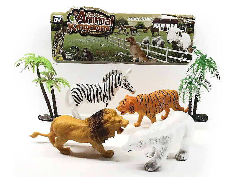 6-6.5inch Animal Set(4in1) toys