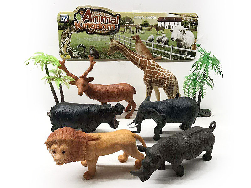 6-6.5inch Animal Set(6in1) toys