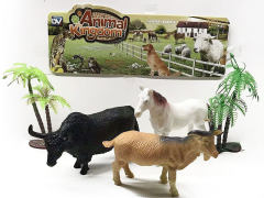 6-6.5inch Farm Animal Set(3in1) toys