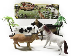 6-6.5inch Farm Animal Set(4in1) toys