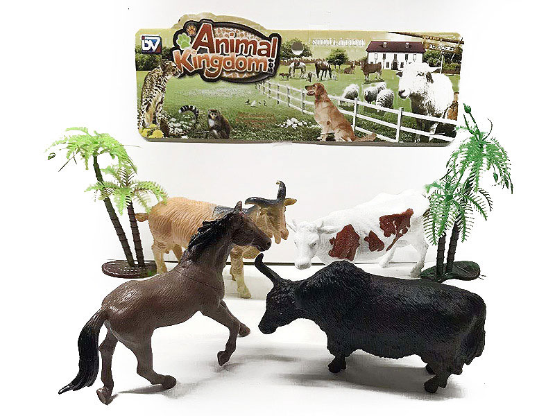 6-6.5inch Farm Animal Set(4in1) toys