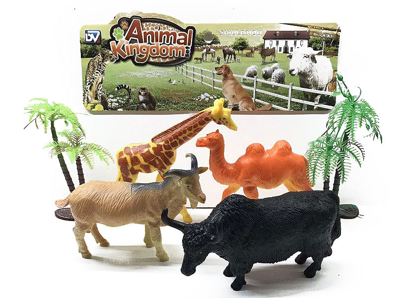 6-6.5inch Farm Animal Set(4in1) toys