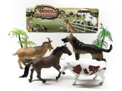 6-6.5inch Farm Animal Set(4in1) toys