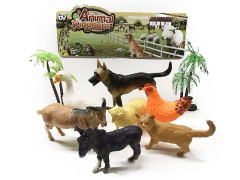 6-6.5inch Farm Animal Set(7in1) toys