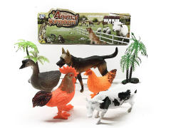 6-6.5inch Farm Animal Set(5in1) toys