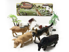 6-6.5inch Farm Animal Set(6in1) toys