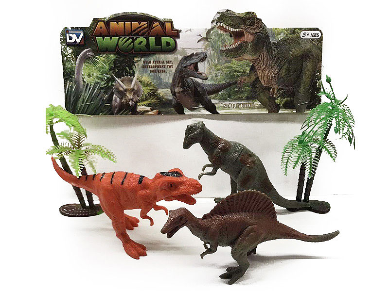 6-6.5inch Dinosaur Set(3in1) toys