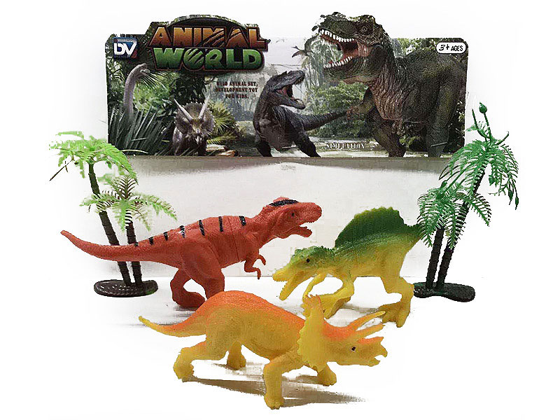 6-6.5inch Dinosaur Set(3in1) toys