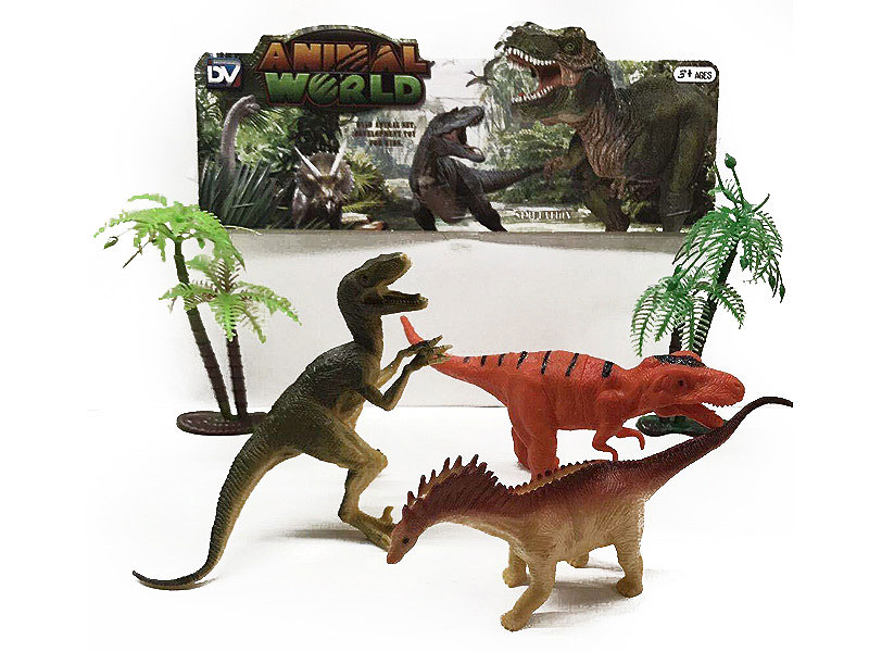 6-6.5inch Dinosaur Set(3in1) toys