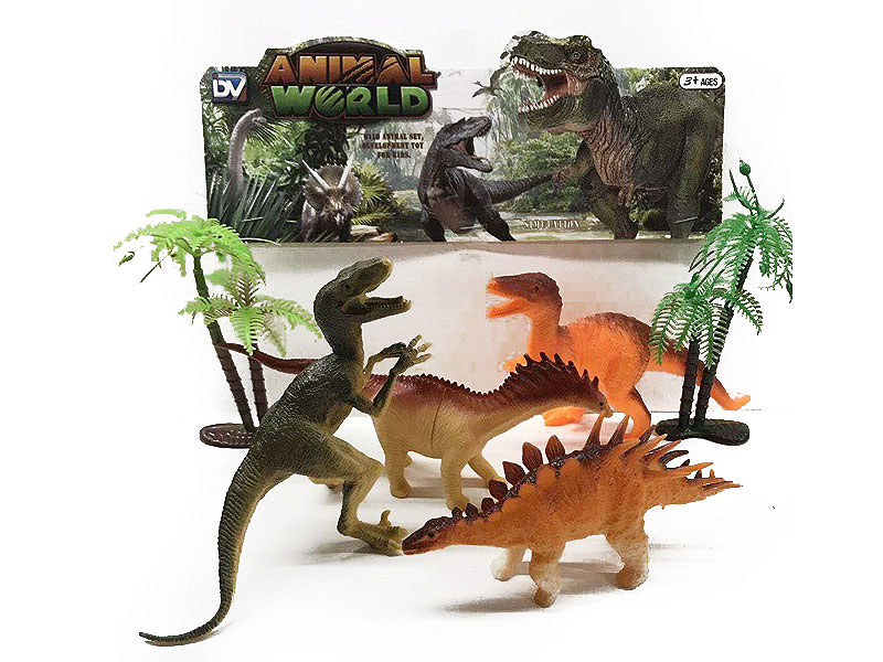 6-6.5inch Dinosaur Set(4in1) toys