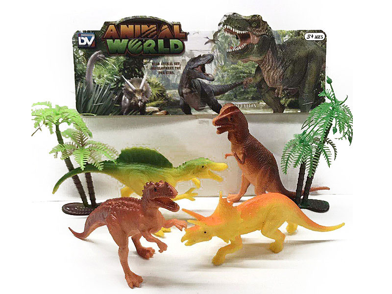 6-6.5inch Dinosaur Set(4in1) toys