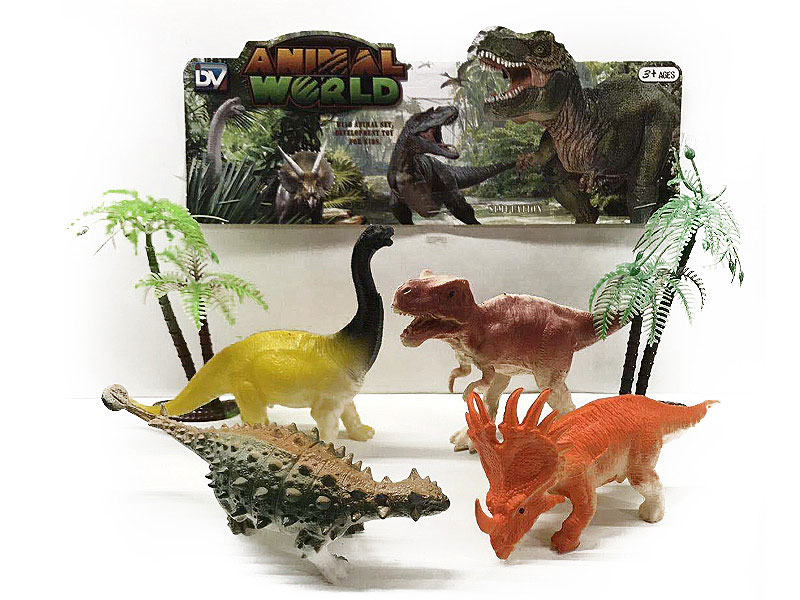 6-6.5inch Dinosaur Set(4in1) toys