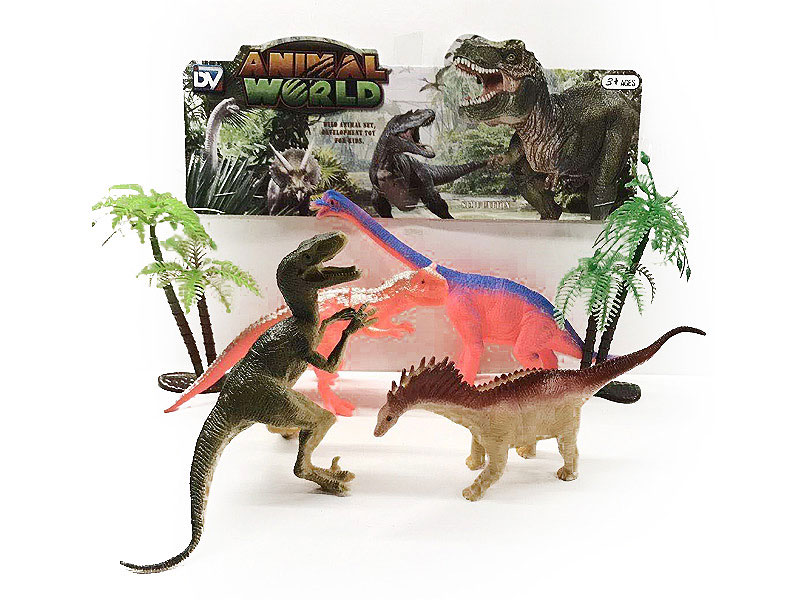 6-6.5inch Dinosaur Set(4in1) toys