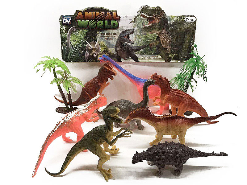 6-6.5inch Dinosaur Set(8in1) toys