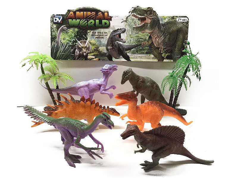 6-6.5inch Dinosaur Set(6in1) toys