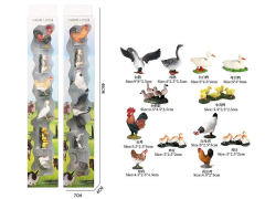 Poultry Set（6in1） toys