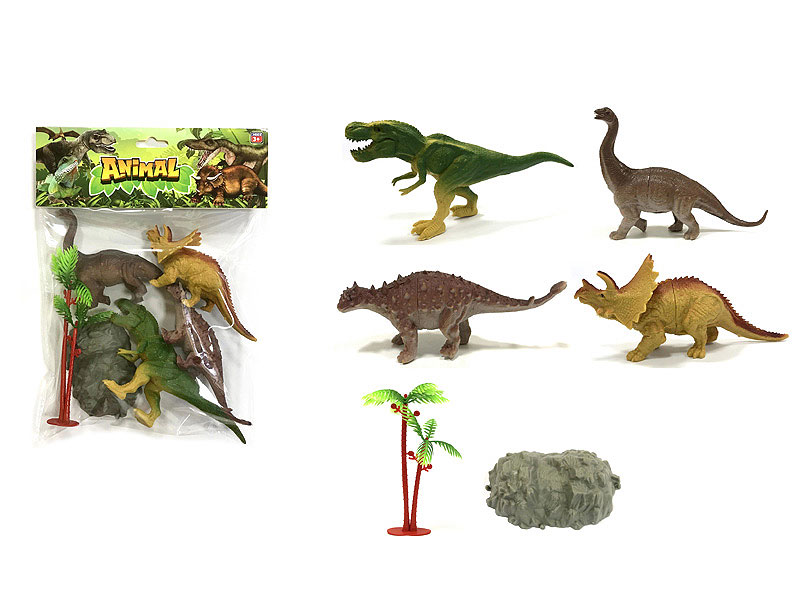 6.5inch Dinosaur Set(4in1) toys