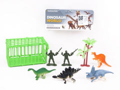 Dinosaur Set & Soldier(2C) toys