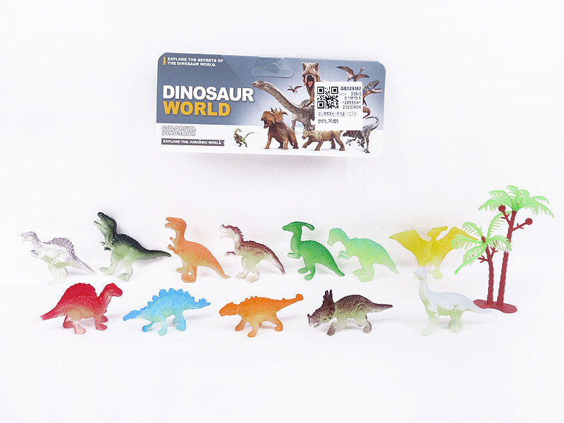 Luminous Dinosaurs Set(12in1) toys