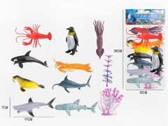 8inch Ocean Animal Set(9in1)