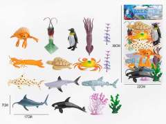 8inch Ocean Animal Set(12in1)