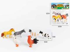 6.5inch Farm Animal(6in1) toys