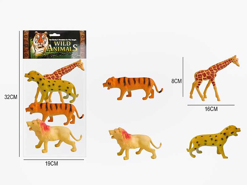 6.5inch Animal(4in1) toys