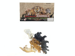 2.5-4.5inch Animal(6in1) toys