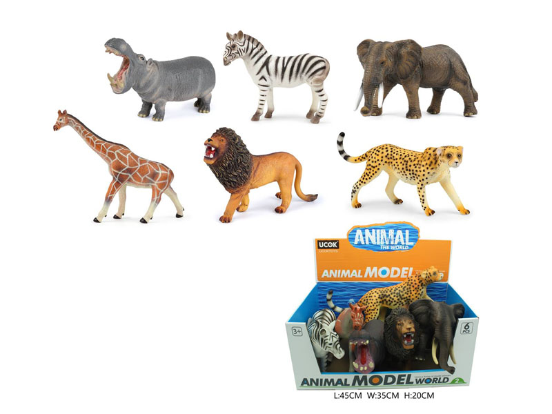 38CM Animal(6in1) toys