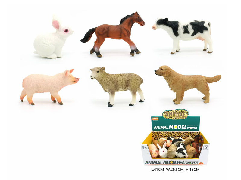 20-25CM Field Animal(12in1) toys