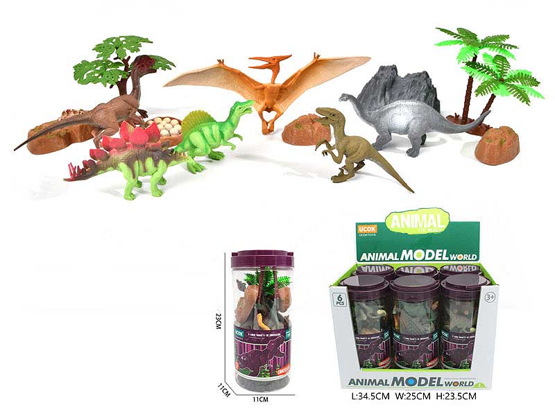 Dinosaur Set(6in1) toys