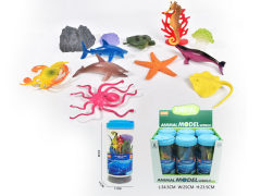 Ocean Animal Set(6in1) toys