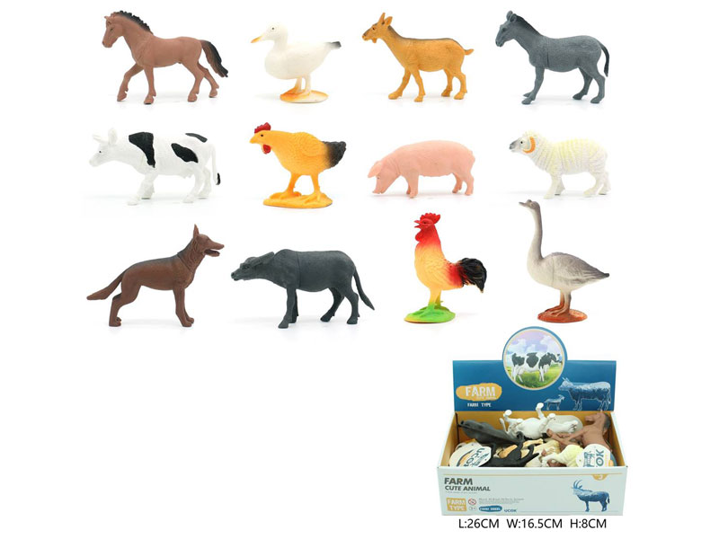 5inch Field Animal(12in1) toys