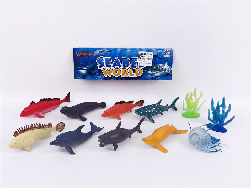 5inch Ocean Animal(9in1) toys